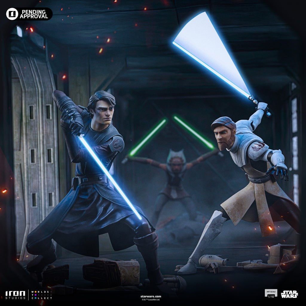 Anakin Skywalker Figür - Star Wars: Clone Wars - Art Scale 1/10 - Iron Studios