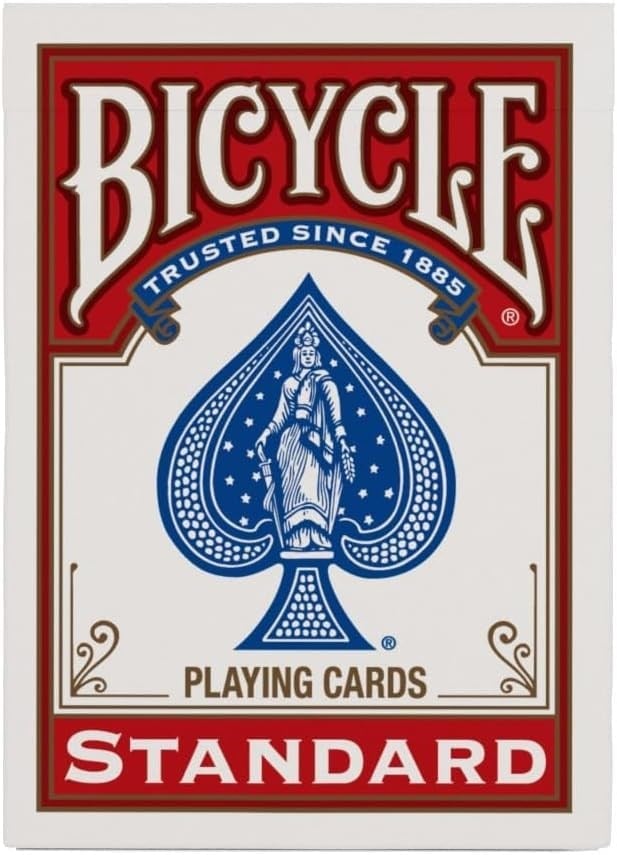 Bicycle Iskambil Kağıdı - Kırmızı Orijinal Bandrollü USPCC