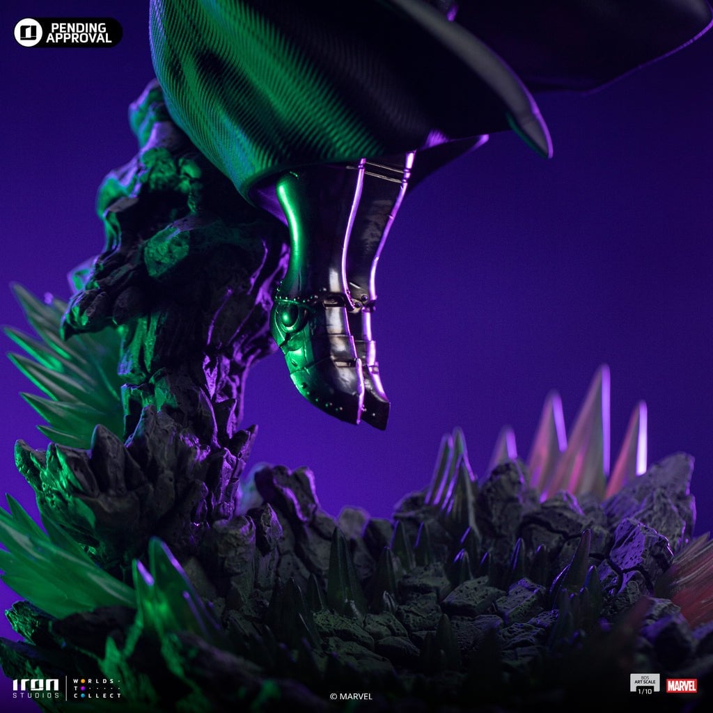 Doctor Doom Figür - Infinity Gauntlet Diorama - BDS Art Scale 1/10 - Iron Studios