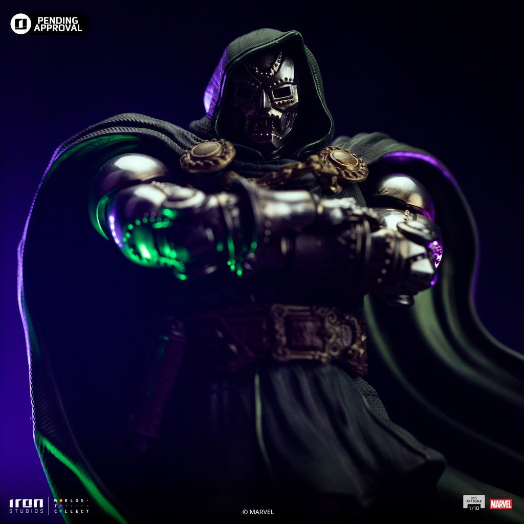Doctor Doom Figür - Infinity Gauntlet Diorama - BDS Art Scale 1/10 - Iron Studios