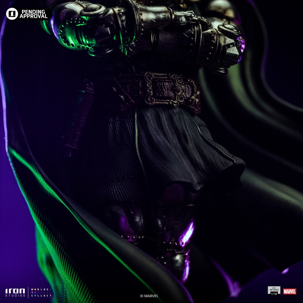 Doctor Doom Figür - Infinity Gauntlet Diorama - BDS Art Scale 1/10 - Iron Studios