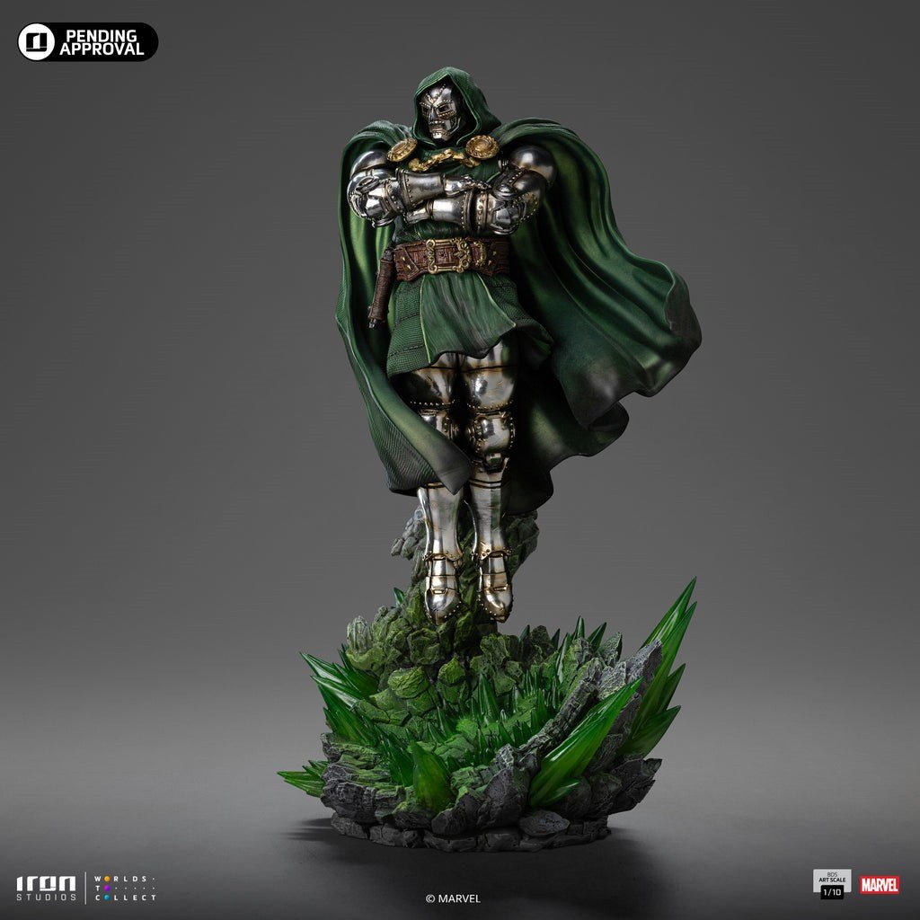 Doctor Doom Figür - Infinity Gauntlet Diorama - BDS Art Scale 1/10 - Iron Studios