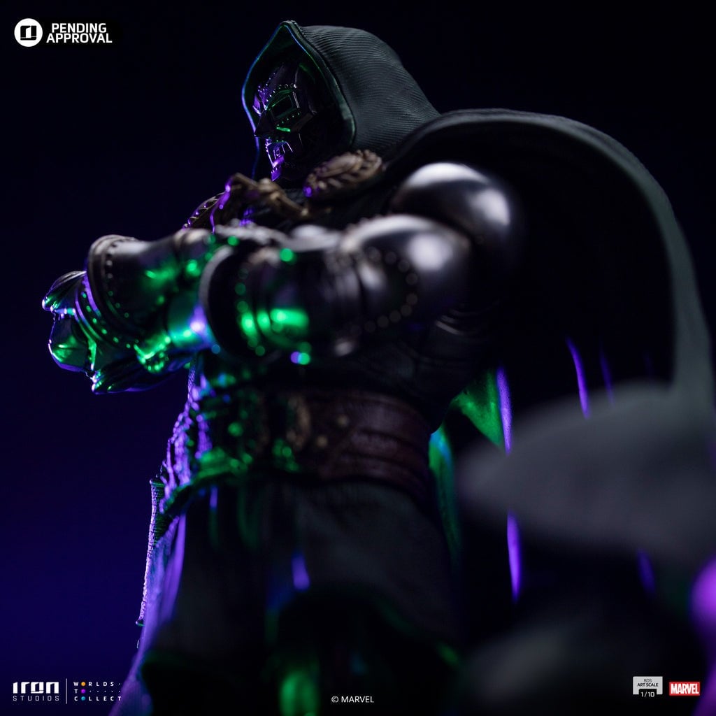 Doctor Doom Figür - Infinity Gauntlet Diorama - BDS Art Scale 1/10 - Iron Studios
