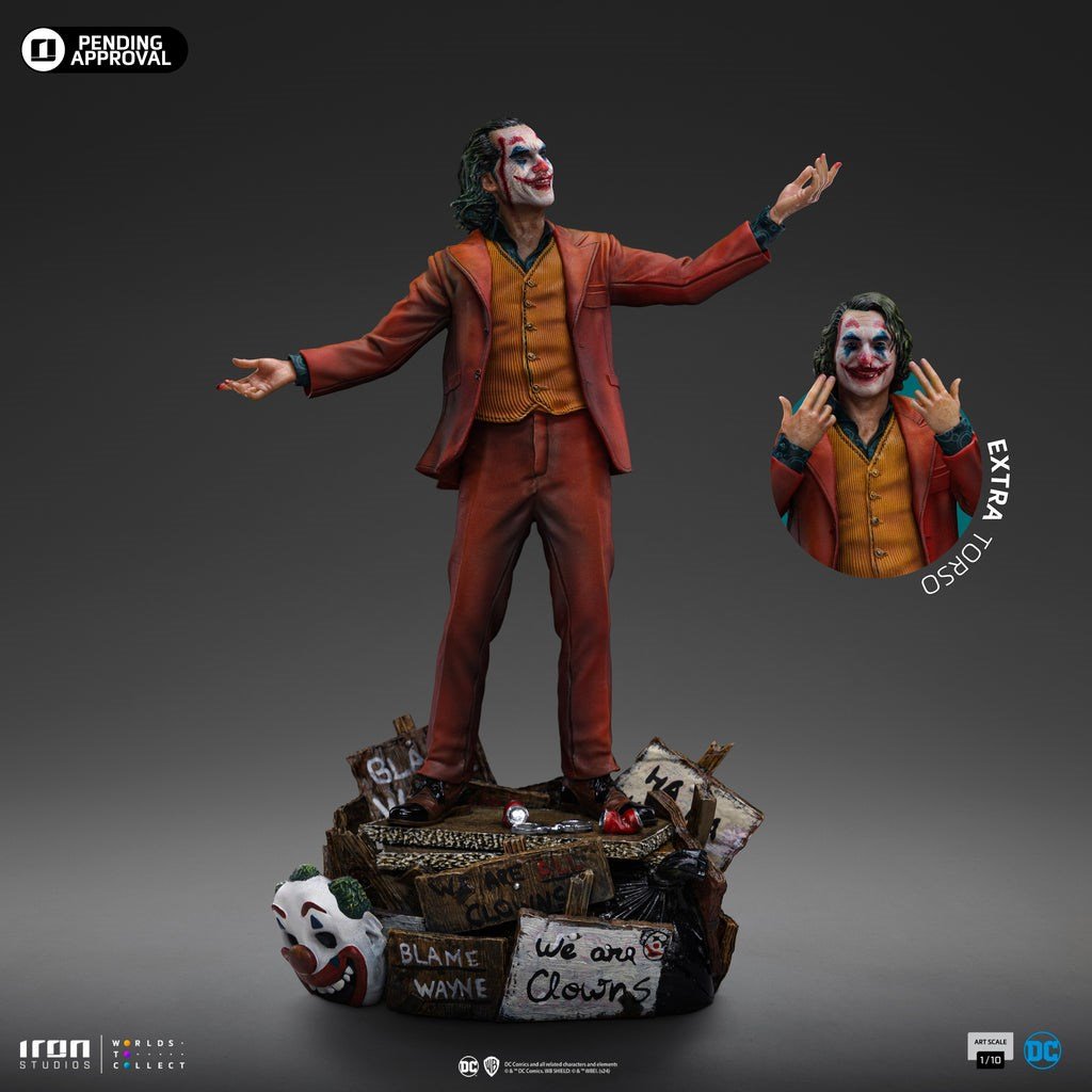 Joker Arthur Fleck Figür - Art Scale 1/10 - Iron Studios