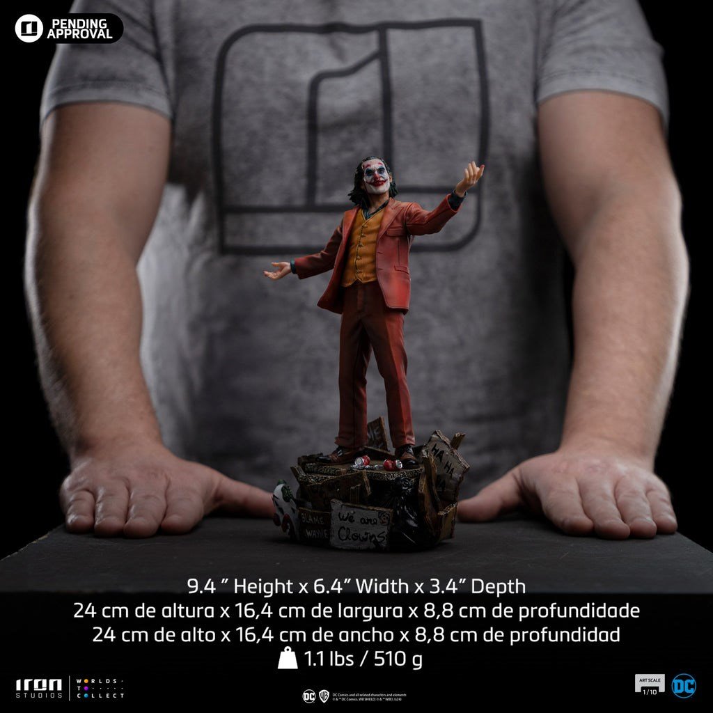 Joker Arthur Fleck Figür - Art Scale 1/10 - Iron Studios