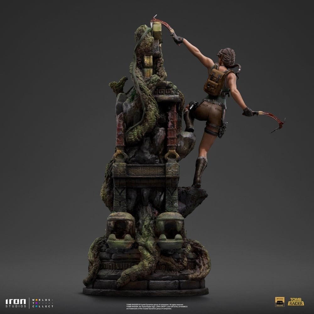 Lara Croft Deluxe Figür - Tomb Raider Figür - Art Scale 1/10 - Iron Studios