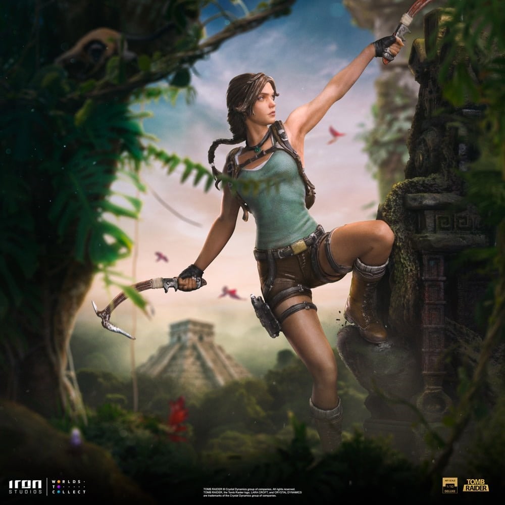Lara Croft Deluxe Figür - Tomb Raider Figür - Art Scale 1/10 - Iron Studios