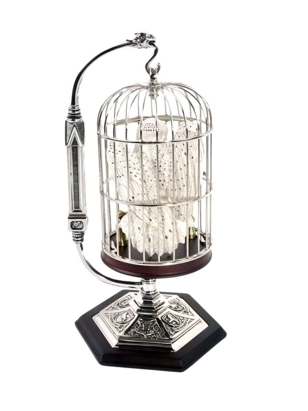 Miniature Hedwig and Cage
