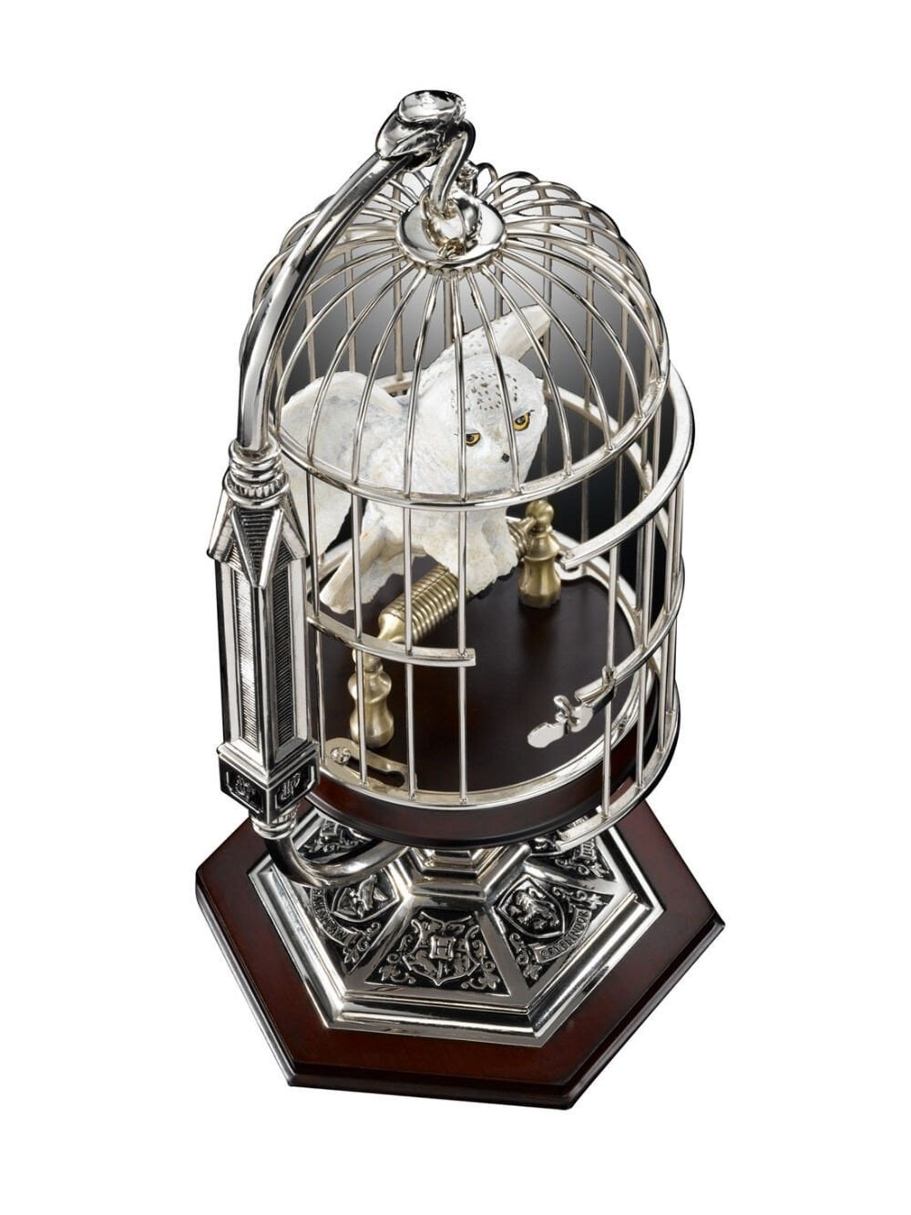 Miniature Hedwig and Cage