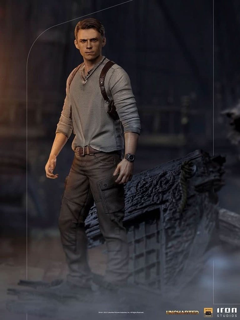 Nathan Drake Figür  Deluxe Figür - Uncharted Figür (Movie) - Art Scale 1/10 - Iron Studios