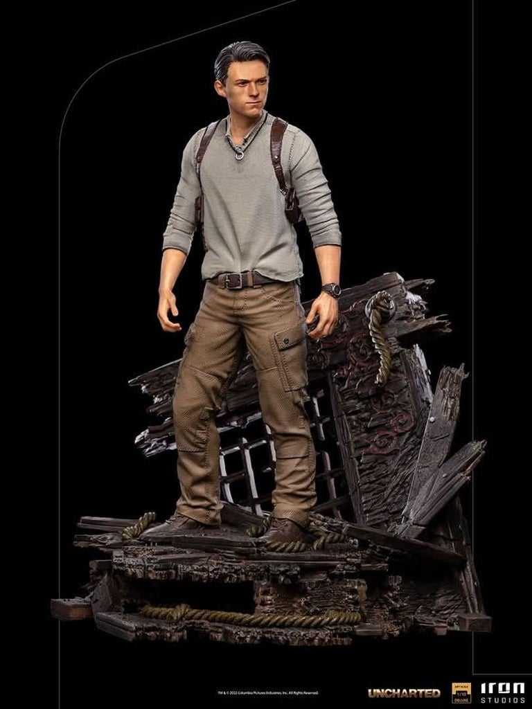 Nathan Drake Figür  Deluxe Figür - Uncharted Figür (Movie) - Art Scale 1/10 - Iron Studios