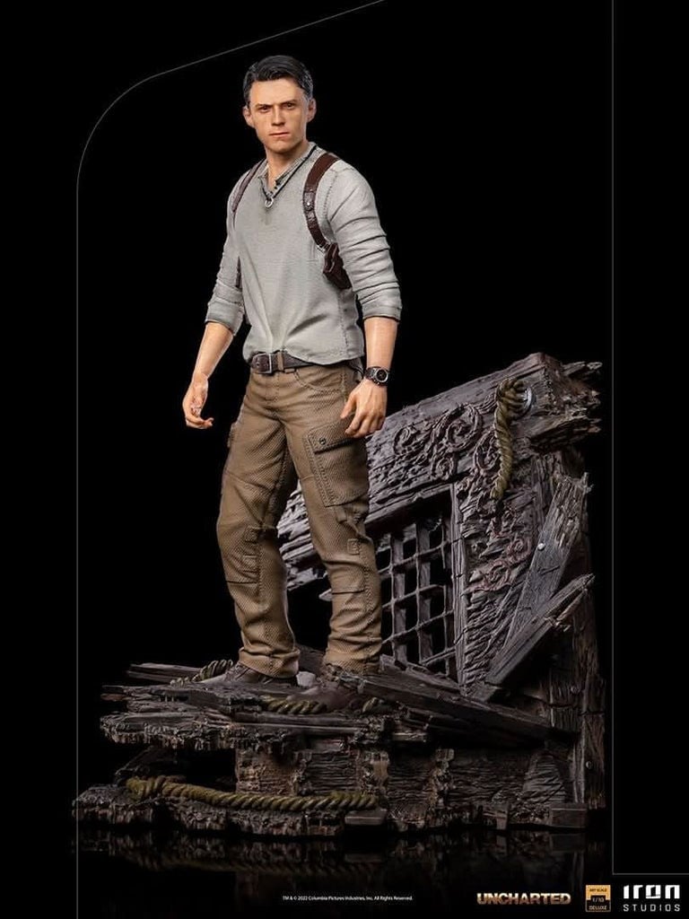 Nathan Drake Figür  Deluxe Figür - Uncharted Figür (Movie) - Art Scale 1/10 - Iron Studios