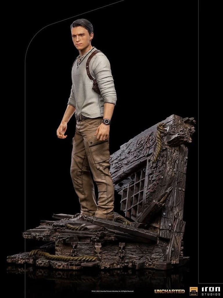 Nathan Drake Figür  Deluxe Figür - Uncharted Figür (Movie) - Art Scale 1/10 - Iron Studios