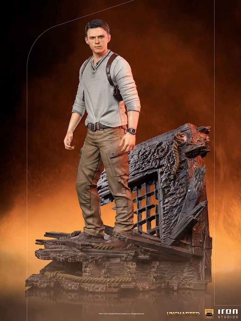 Nathan Drake Figür  Deluxe Figür - Uncharted Figür (Movie) - Art Scale 1/10 - Iron Studios