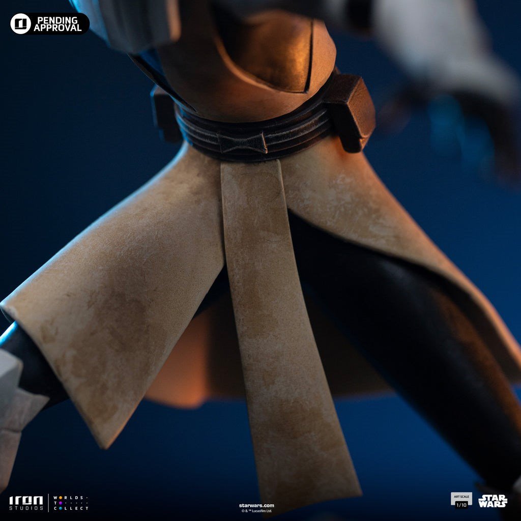 Obi-Wan Kenobi Figür – Star Wars: Clone Wars - Art Scale 1/10 - Iron Studios