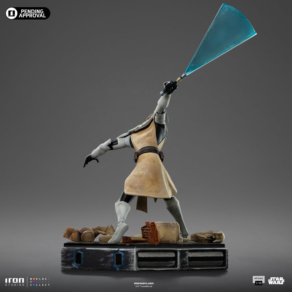Obi-Wan Kenobi Figür – Star Wars: Clone Wars - Art Scale 1/10 - Iron Studios