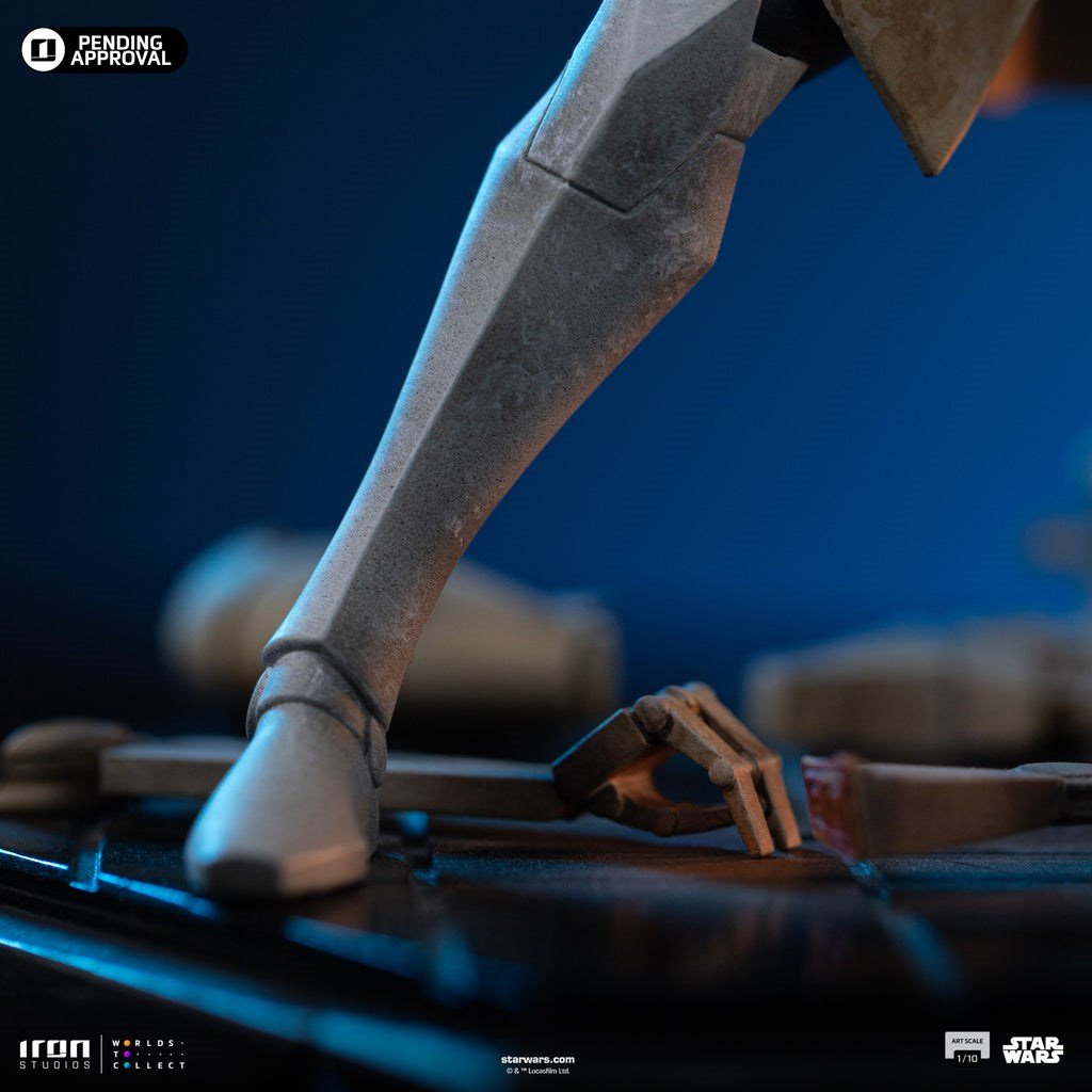 Obi-Wan Kenobi Figür – Star Wars: Clone Wars - Art Scale 1/10 - Iron Studios