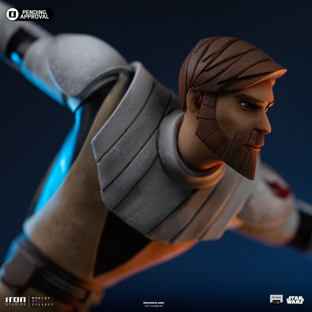 Obi-Wan Kenobi Figür – Star Wars: Clone Wars - Art Scale 1/10 - Iron Studios
