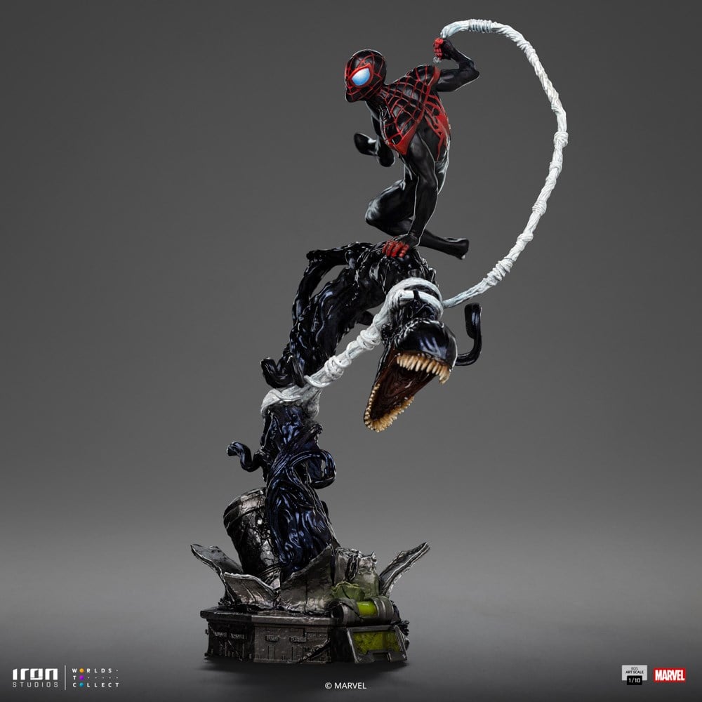 Statue Miles Morales - Spider-Man vs Villains Diorama - BDS Art Scale 1/10 - Iron Studios