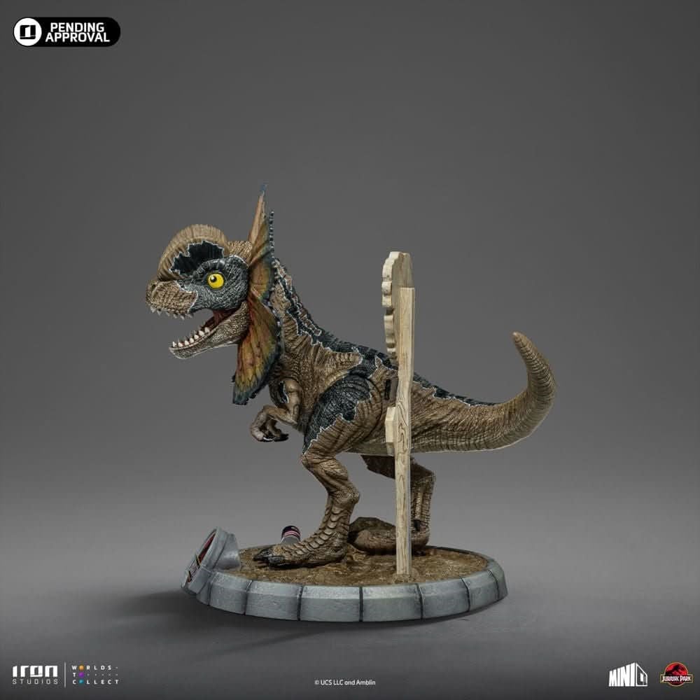 Statue - Statue Dilophosaurus - Jurassic Park - MiniCo - Iron Studios