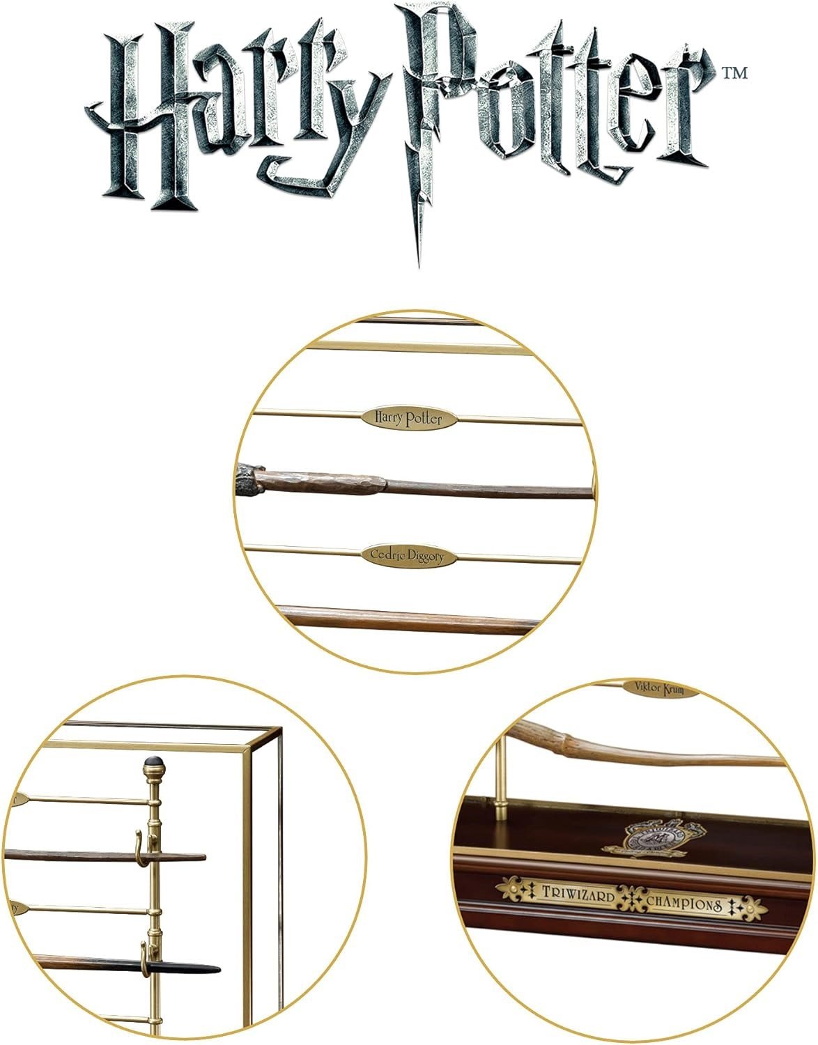 The TRIWIZARD Champions Wands Set