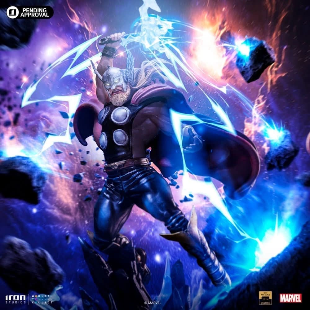 Thor Figür Deluxe - Infinity Gauntlet Diorama - BDS Art Scale 1/10 - Iron Studios