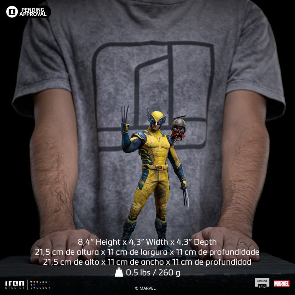 Wolverine Figür - Deadpool & Wolverine Figür - Art Scale 1/10 - Iron Studios