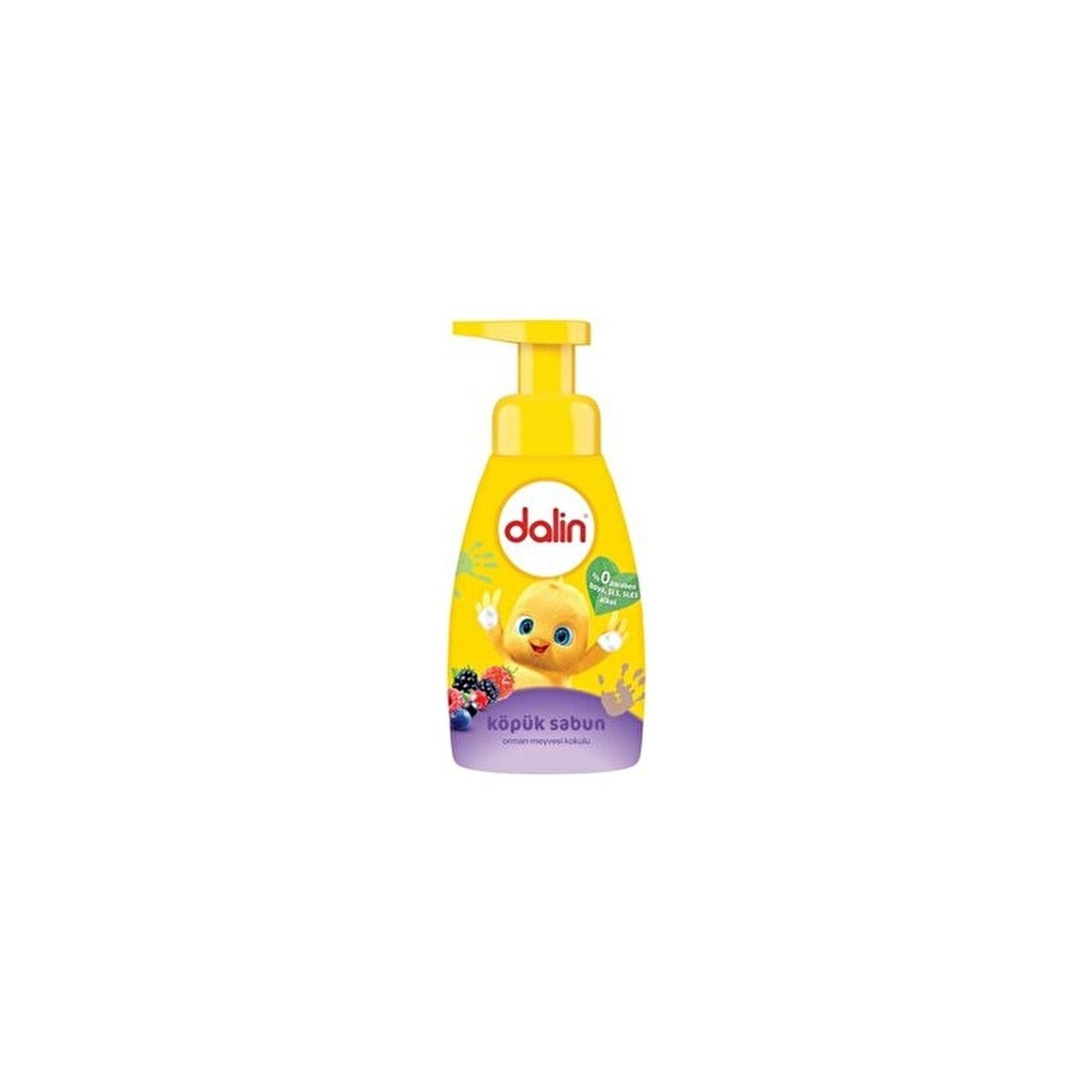 Bebek Banyo Köpük Sabunu 200 ml Orman Meyvesi Aromalı Hipoalerjenik ve Güvenli