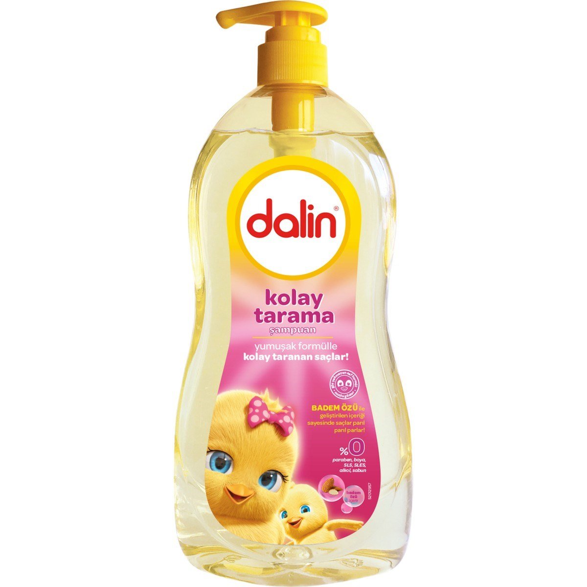 Bebek Şampuanı 700 ml - Badem Yağlı, %98 Doğal İçerik, Göz Yakmayan ve Hipoalerjenik Formül ile Güvenli Temizlik