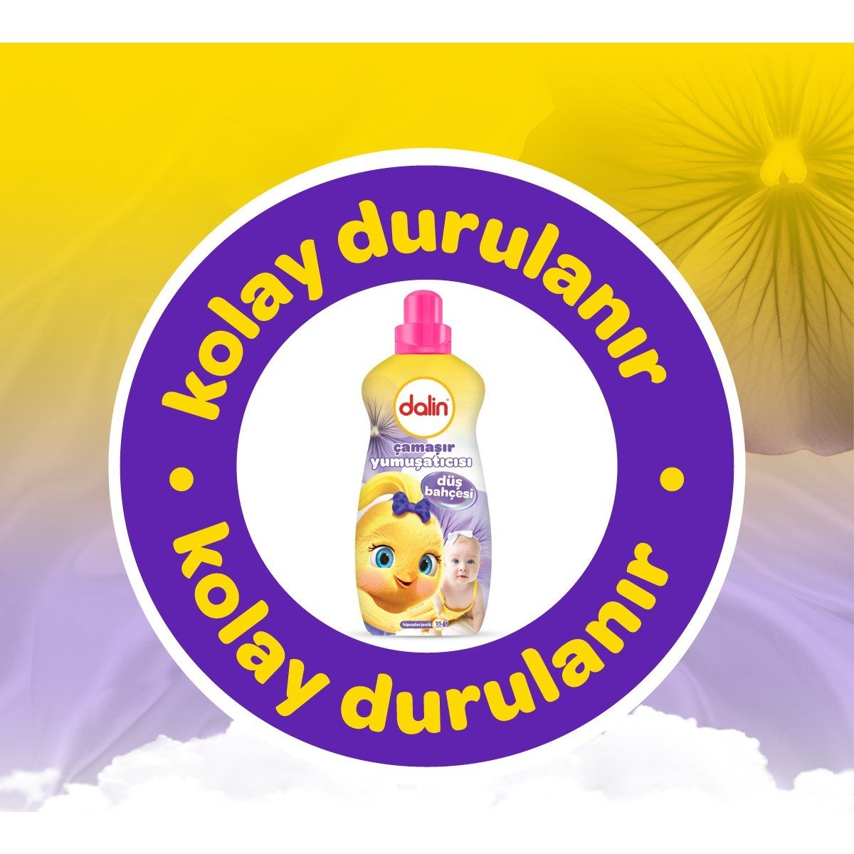 Çamaşır Yumuşatıcı 1500 ml Düş Bahçesi (Bebeklere Özel)