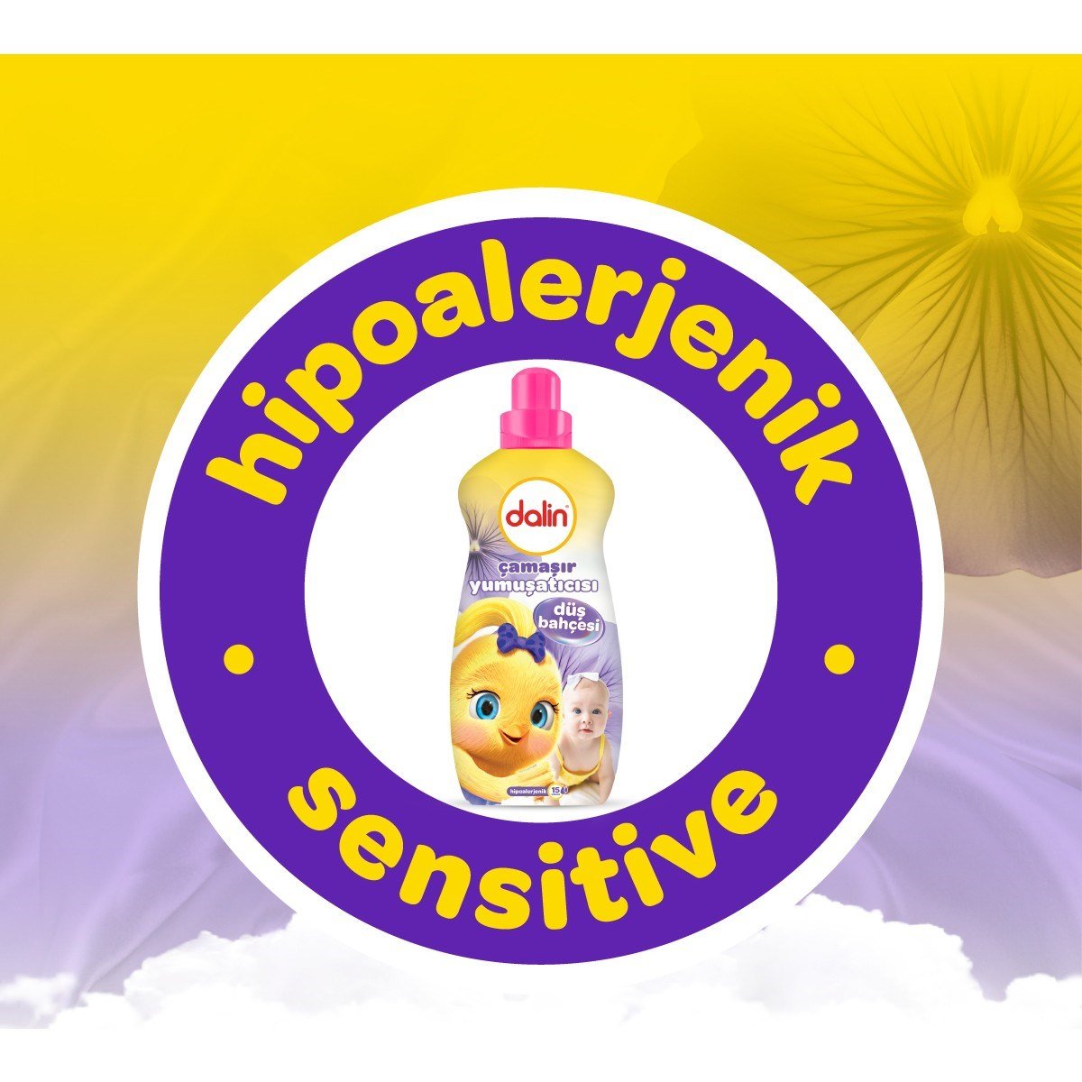 Çamaşır Yumuşatıcı 1500 ml Düş Bahçesi (Bebeklere Özel)