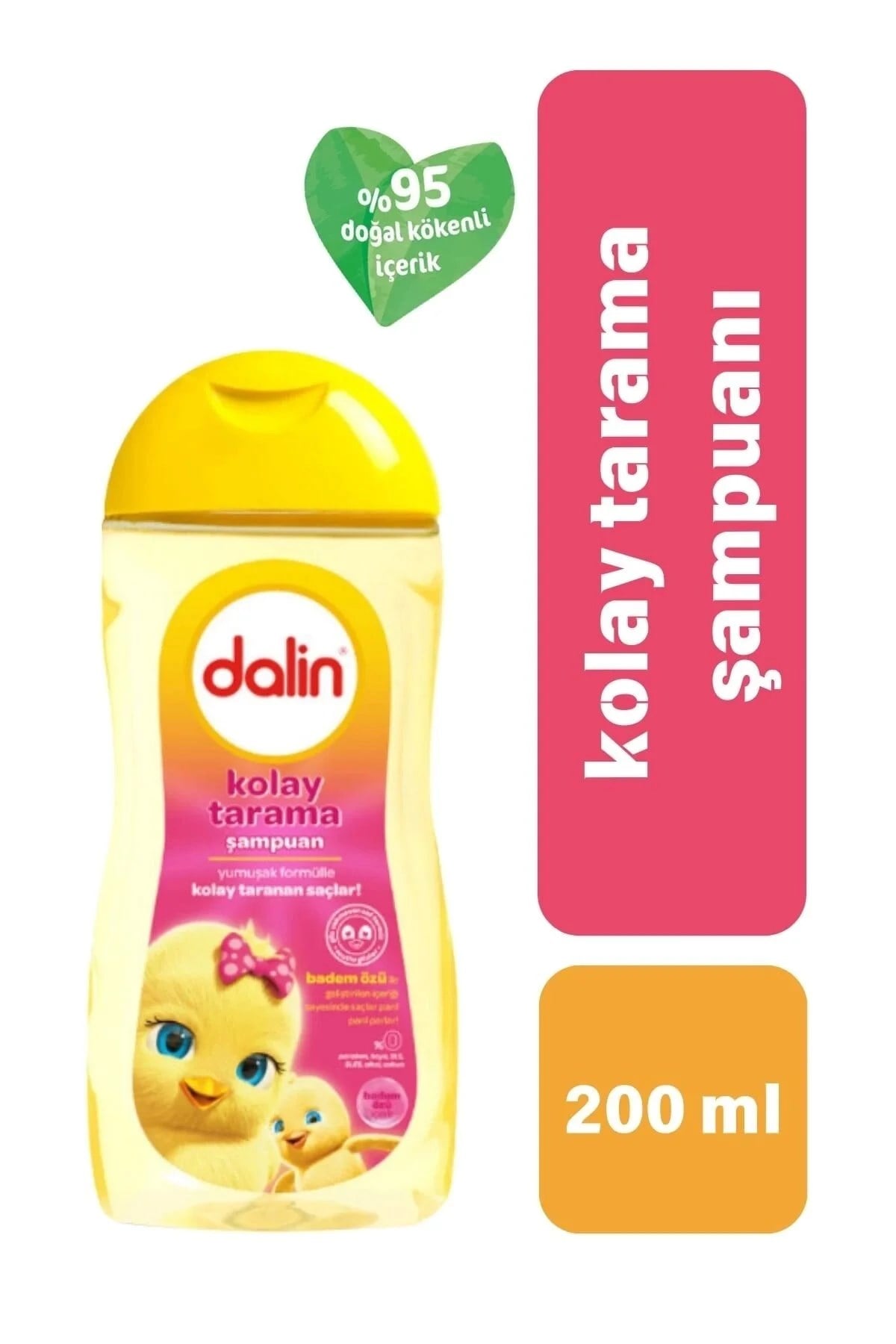 Dalin Badem Özlü Kolay Tarama Şampuan 200 ml