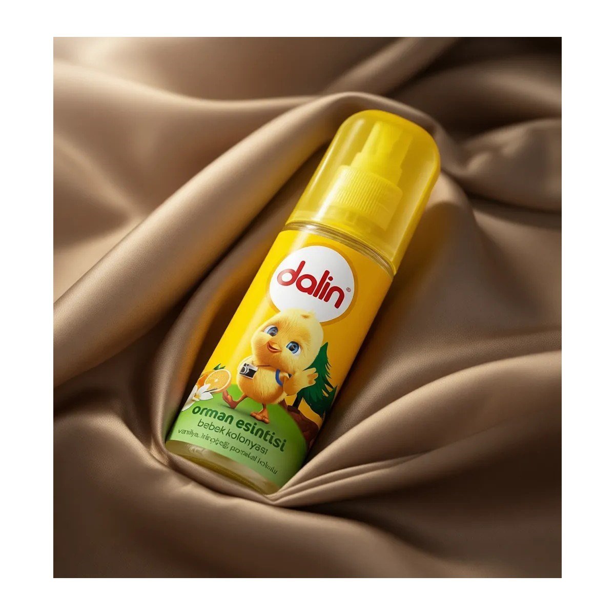 Orman Esintisi Bebek Kolonyası 150 ml x 3 Adet Beyaz Vanilya ve Portakal Aromalı