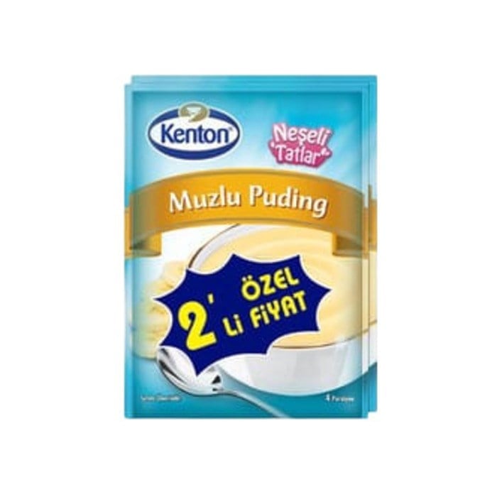 Puding Neşeli Tatlar Muzlu 2'li