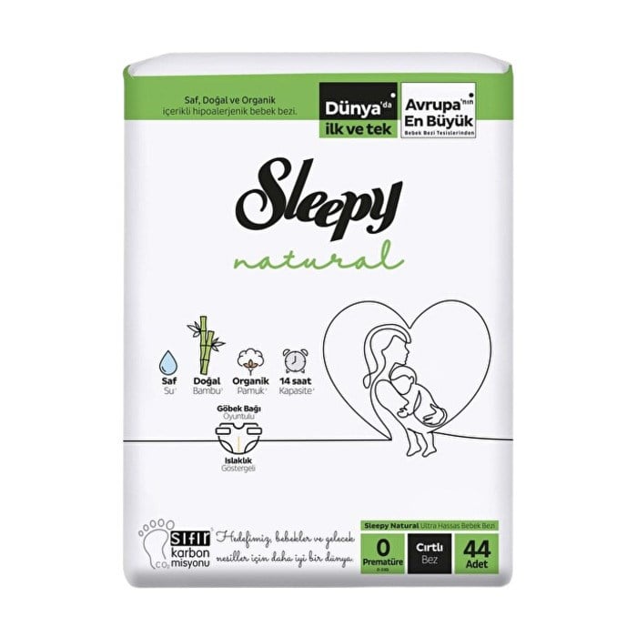 Sleepy Bebek Bezi 0 No Prematüre 0-3 Kg 44'lü