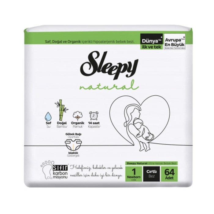 Sleepy Bebek Bezi 1 No 64'lü