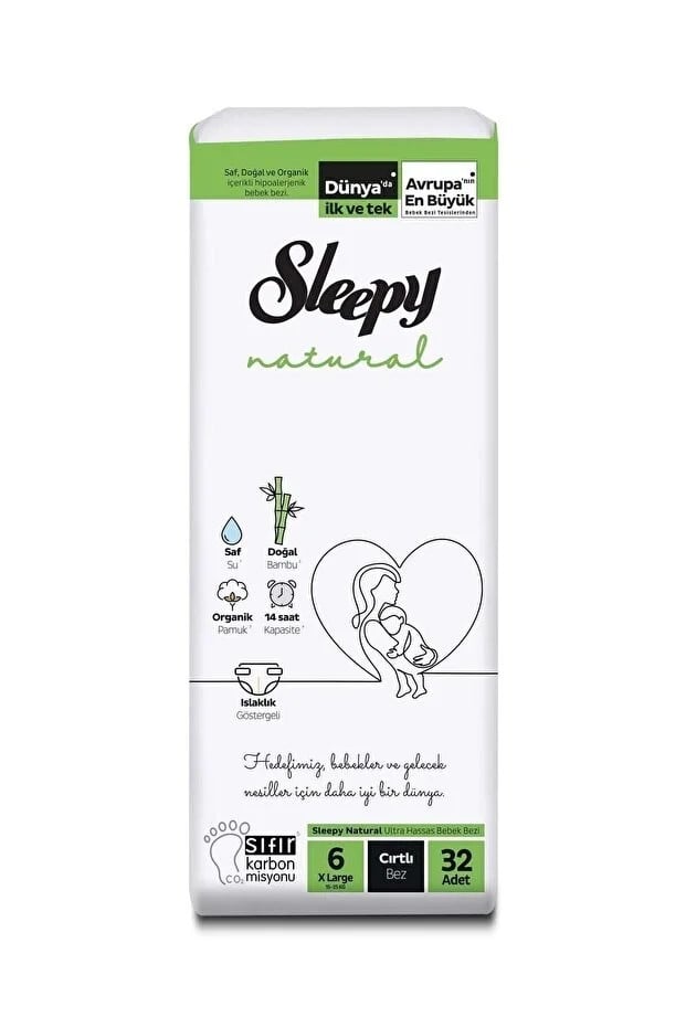 Sleepy Bebek Bezi 6 No 32'li