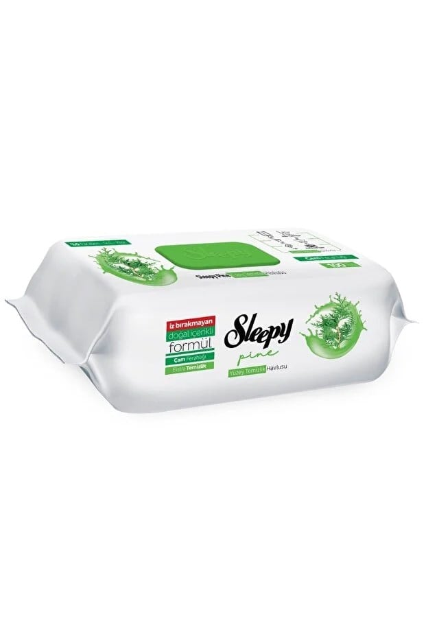 Sleepy Çam Ferahlığı Yüzey Temizlik Mendili 100'lü