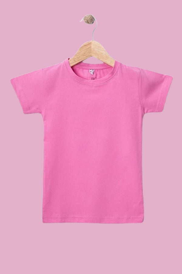 Çocuk Süprem Kısa Kol Badi Pembe