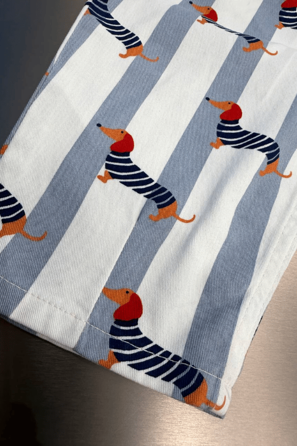 Erkek Çocuk  Dog Baskılı Balloon Jeans