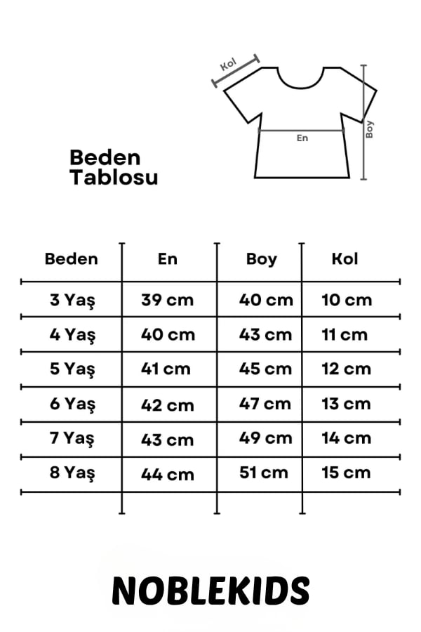 Kız Çocuk Dondurma Baskılı Tişört Pembe | Noblekids