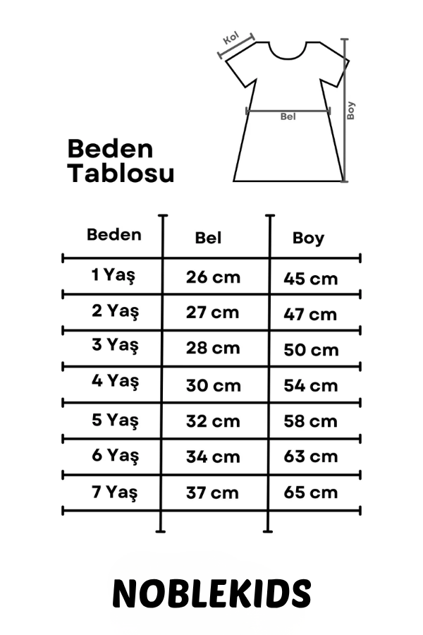 Kız Çocuk Gül Detaylı Tül Etekli Elbise Nelia Gül Kurusu | Noblekids