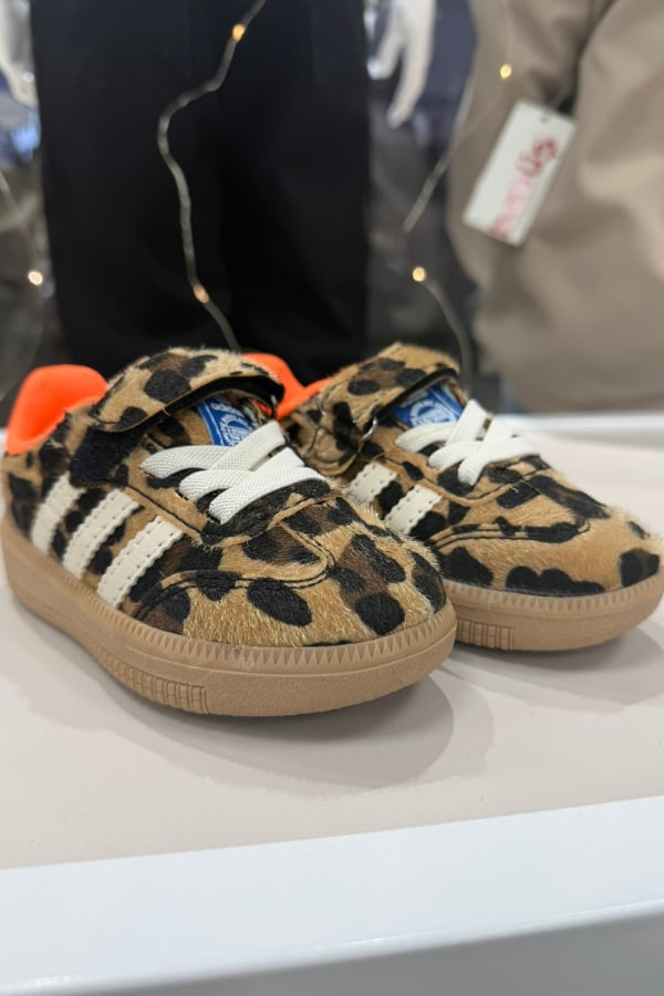 Kız Çocuk Leopar Spor Ayakkabı | Noblekids