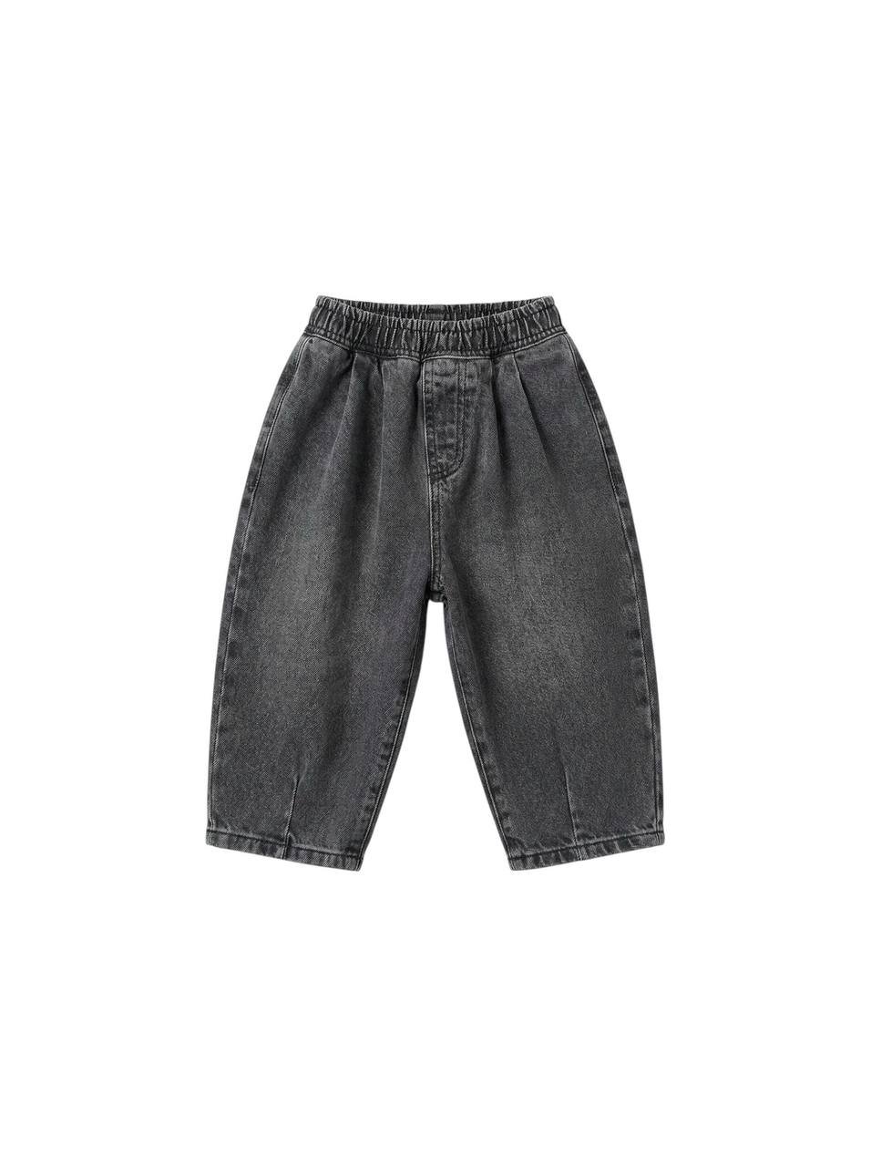 La Ciel Paris Balon Denim Pantolon - Füme