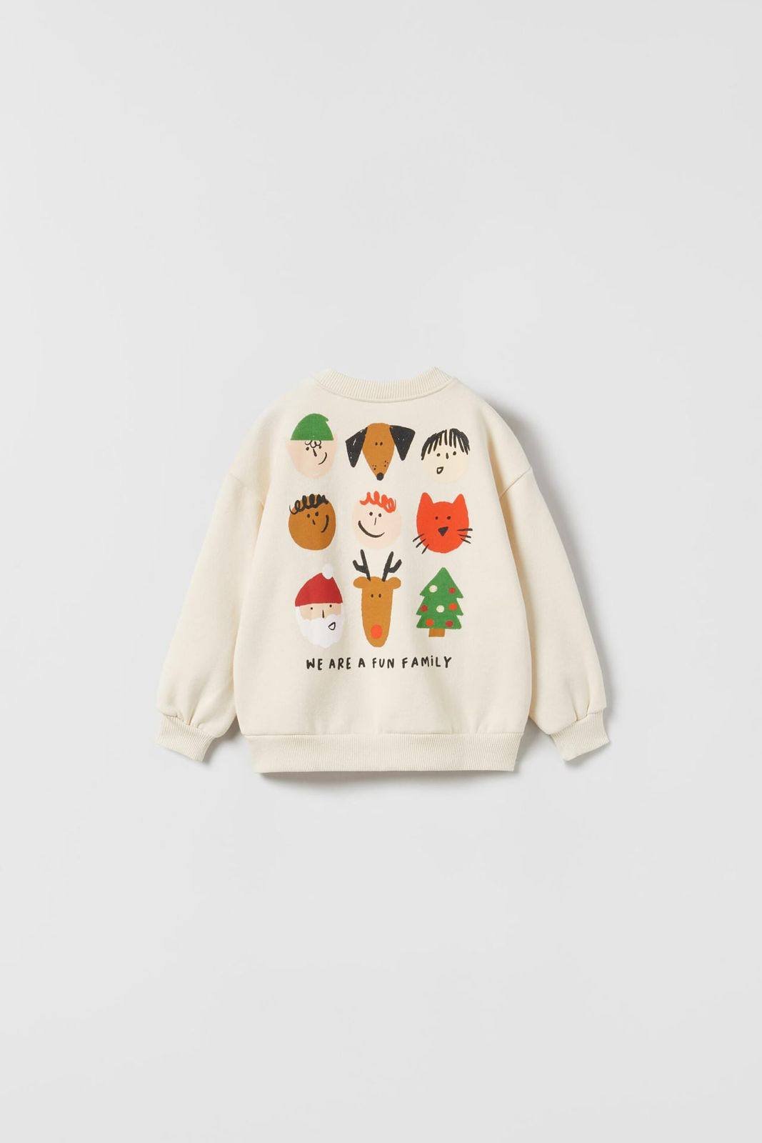 La Ciel Paris – Christmas Temalı Krem Takım, Unisex, 2–7 Yaş