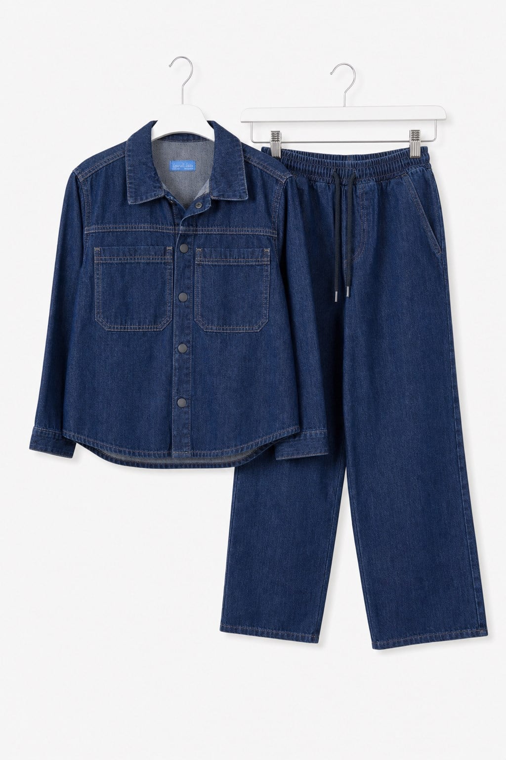 La Ciel Paris Erkek Çocuk Denim Takım İndigo