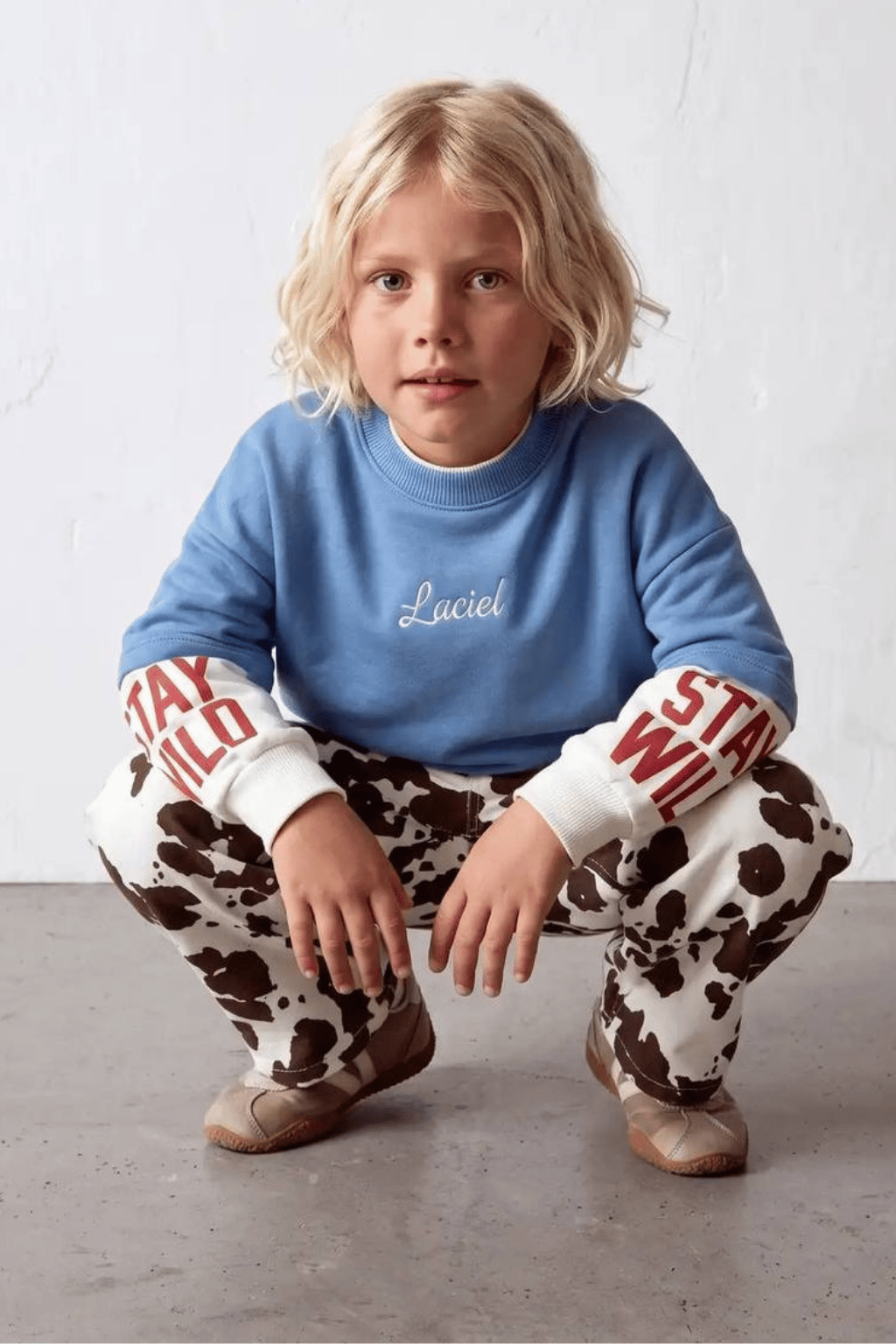 La Ciel Paris Erkek Çocuk Sweatshirt Mavi