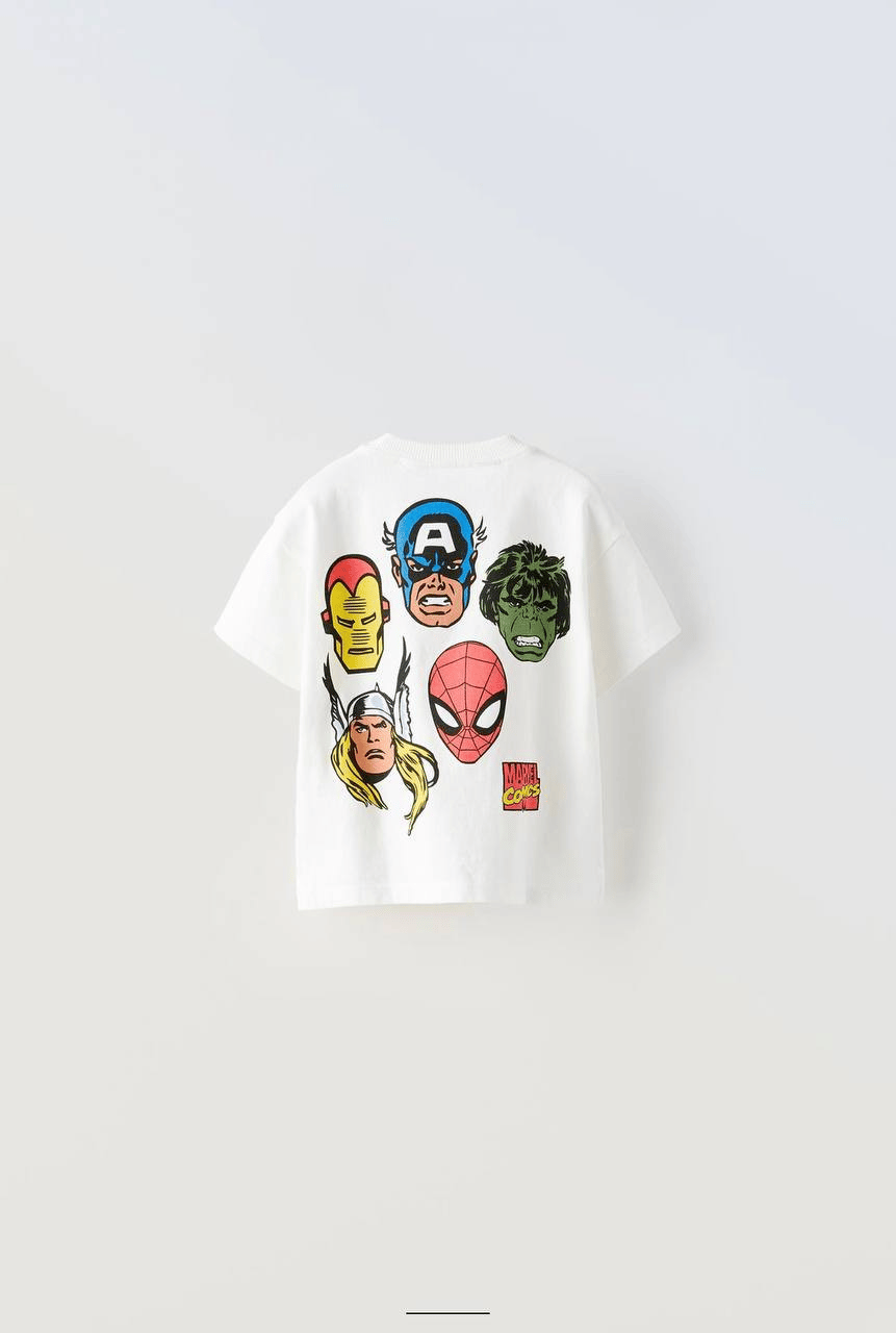 Marvel Comics 2’li Takım (Beyaz-Siyah)