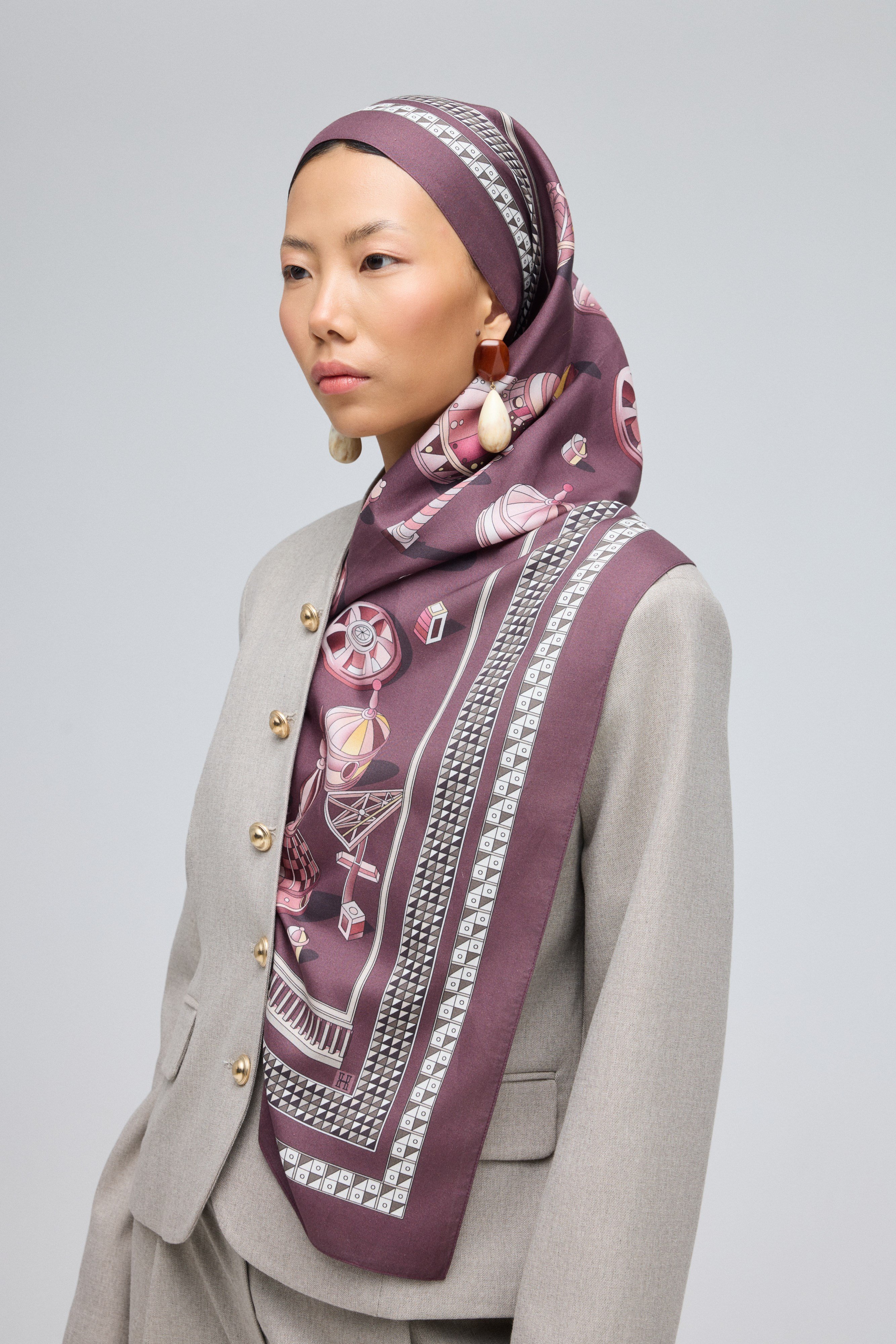 Burgundy Kasbah