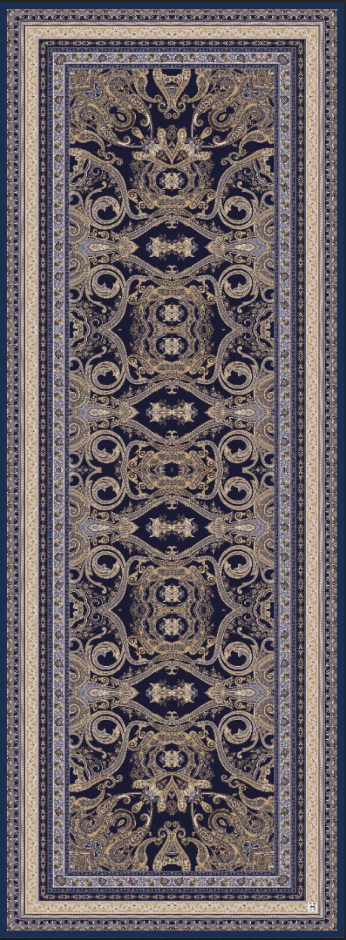 Navy Blue Elena